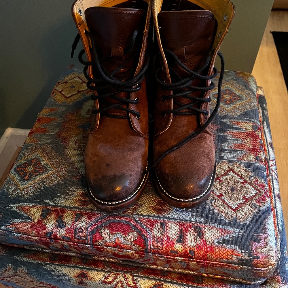 Frye Brown Leather Boots